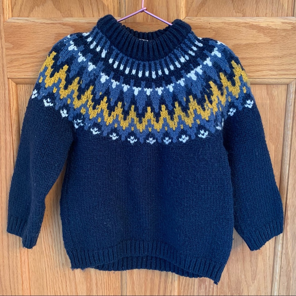 Zara Kids Fair Isle Sweater